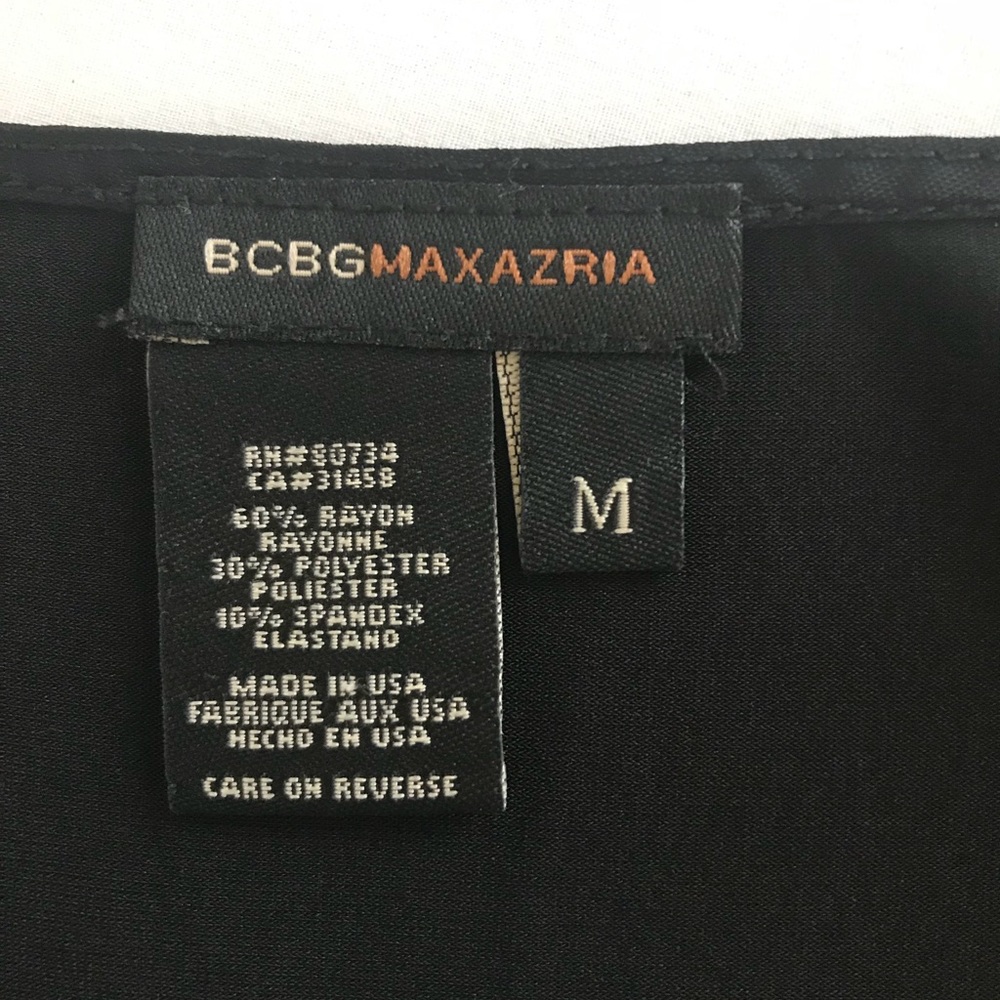 BCBGMAXAZRIA black dress - Picture 6 of 6